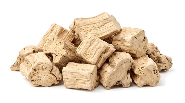 Dried Kava Root Chunks (Piper Methysticum) - Raw Medicinal Herb, Isolated