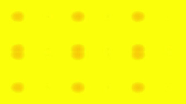 Bright yellow circles abstract background soft focus vibrant gradient