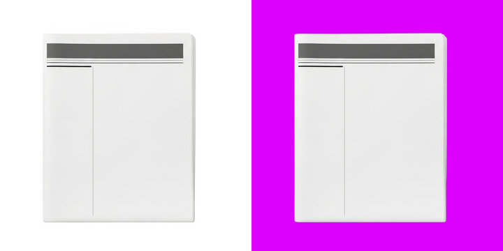 Blank white paper note sheets with gray header lines for writing business tasks and personal daily reminders