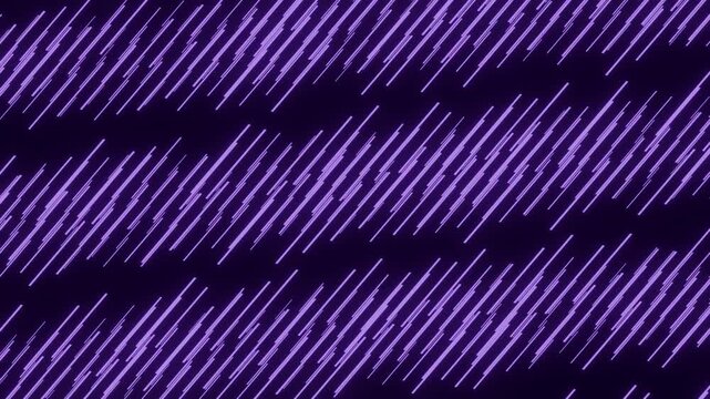 Purple diagonal light dashes arranged in broad bands