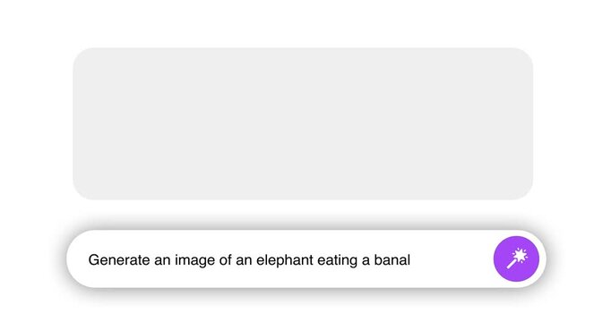 Animation fill prompt to generate an image using AI 4k video