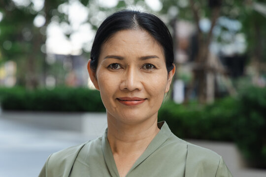 senior asian woman portrait with eyelid bump or chalazion on eye, elderly health condition