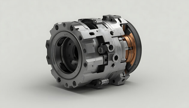 car engine isolated