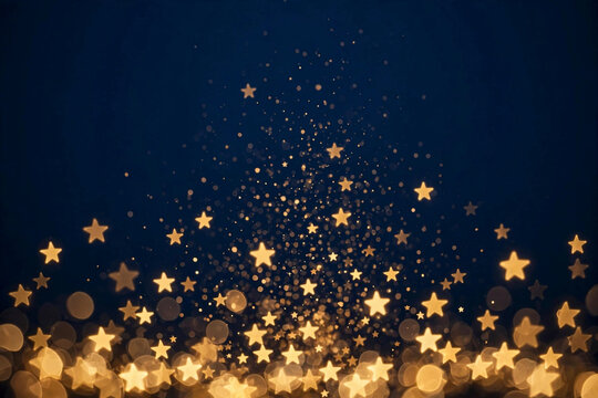 Luminous Abstract Bokeh Background Template with Soft Glow and Harmony