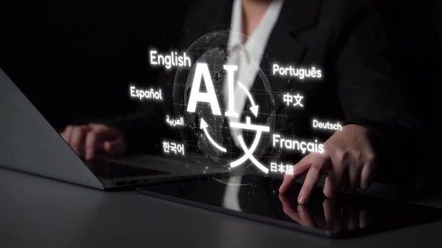 Global communication with multiple languages, digital translation tools, multilingual technology, cross-cultural communication, and virtual language learning environments. Muxer