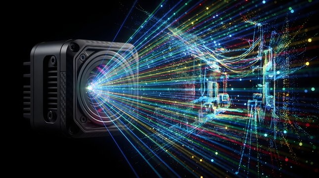 Macro LiDAR Laser Beam Point Cloud Technology