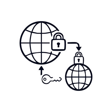 Global Network Encryption and Secure Proxy Server Connection