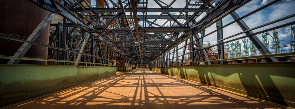 alte Industrielandschaft - Stahlindustrie