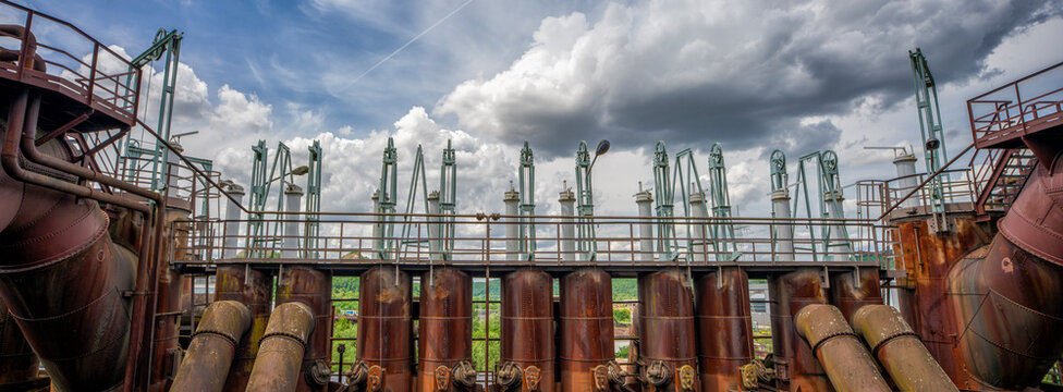 alte Industrielandschaft - Stahlindustrie