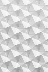 Obraz premium 3D gray paper craft heptagonal patterned background design element