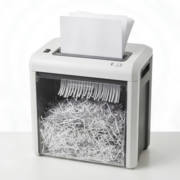 Paper Shredder with Shredded Document Output 4.