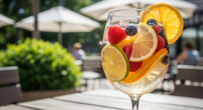Summer's Zenith in a Glass