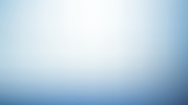 Soft blue gradient background, with bright white, center glow abstract