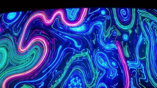 Neon Doodle Evolution
