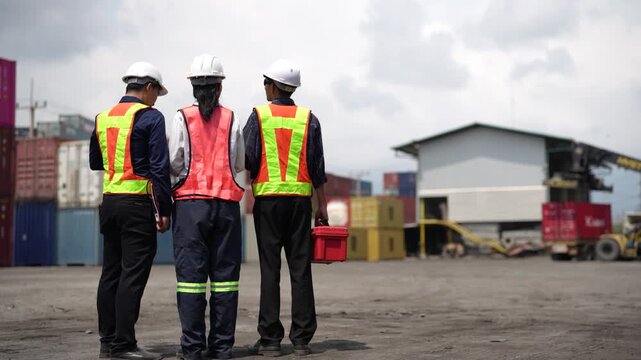 Shipping container inspection improves logistics accuracy and warehouse efficiency. Cargo management, freight coordination and port operations.