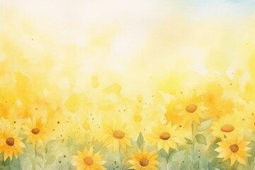 Obraz premium Background sunflowre garden backgrounds sunflower outdoors.