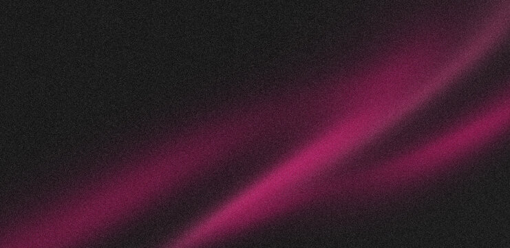 Abstract dark pink and black gradient background, with grainy noise texture for modern digital banner poster backdrop design