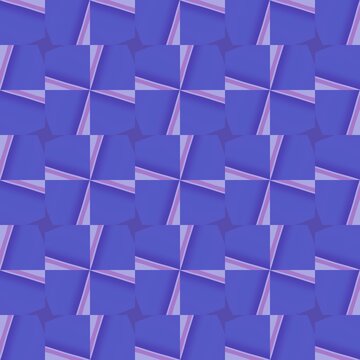 Stylized Quadrants with Graphic Design Elements