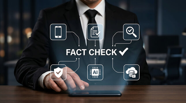 AI Fact Check Verification Platform For Secure Digital Information Trust