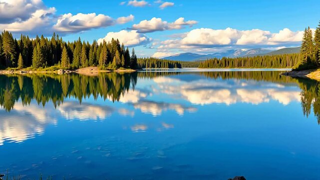 Mirror Lake: Upside-Down Serenity