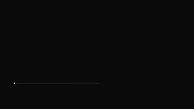 Minimal Monochrome Line Lower Third Animation on Black 
