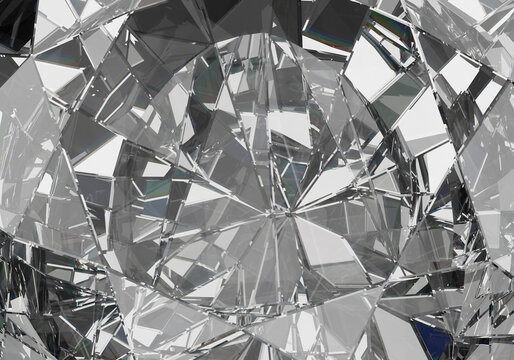 brilliant cut gemstone macro background