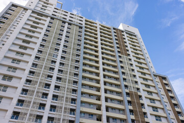 Fototapeta premium Modern housing estate tower in Taiwan