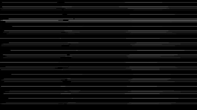 Glitch effect digital noise overlay featuring distorted horizontal lines across dark abstract background texture with composed distorted flickering