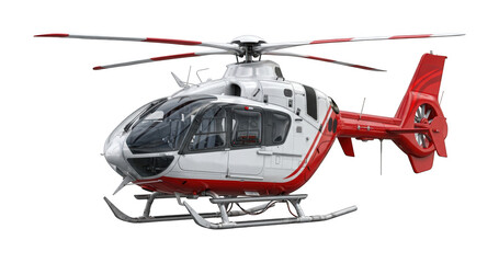 Red helicopter png Rescue helicopter cutout Medical chopper png Modern copter cutout White helicopter png Emergency aircraft cutout Utility isolated transparent background image © oli