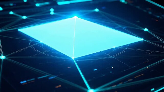 Radar Graph Data Visualization Polygon Formation