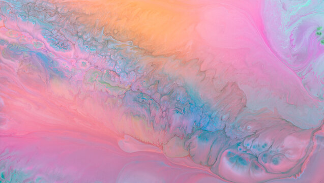 Acrylic Pour Color Liquid marble abstract surfaces Design.
