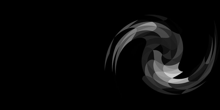 Abstract, neutral, black and white background, chromo. Texture for text, waves, pattern. Nature, paint, graphics, drawing, eco, naturalness. For designers, advertising, IT.