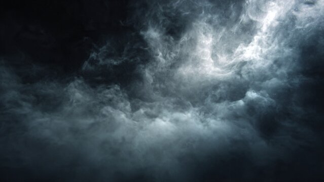 Dramatic heavy dark storm clouds moving across the sky at night creating a mysterious atmosphere with atmosphere dramatic overcast climatology