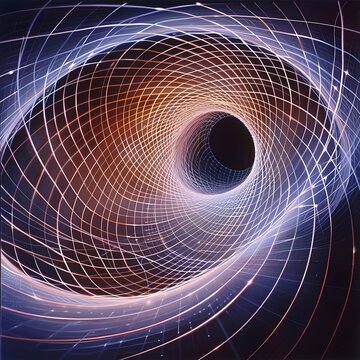 Abstract Wormhole Grid in Spacetime Continuum