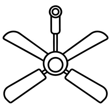 illustration of a fan