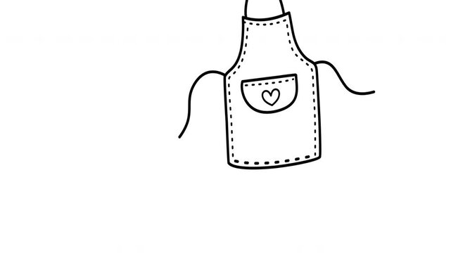 apron outline