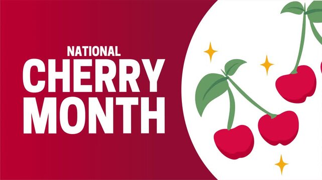 National Cherry Month with delicious and nutritious cherries
