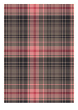 Seamless pink and grey tartan plaid pattern background, retro check textile fabric texture design for fashion apparel, home decor, and wrapping paper vector illustration