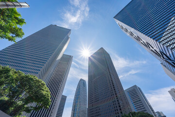 Obraz premium 高層ビル