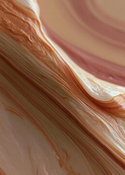 Abstract close-up of a wave-like pattern. the wave appears to be made up of thin, wavy lines that are overlapping each other, creating a sense of movement and depth.