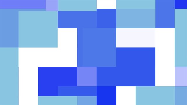 Abstract dynamic blue and white geometric shape animation creative video background for modern digital design presentations business marketing and artistic projects abstract motion graphics footage cl