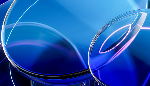 3D Glass Digital Sphere