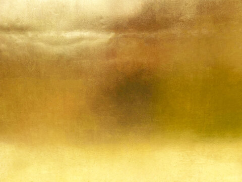 Gold abstract background or texture and gradients shadow horizontal shape