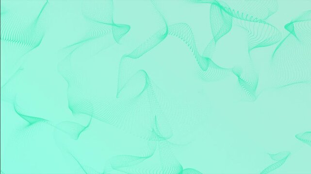 Soft mint abstract waves flowing gently, minimalist organic background, wellness branding, modern presentations, eco background and fresh atmosphere 
