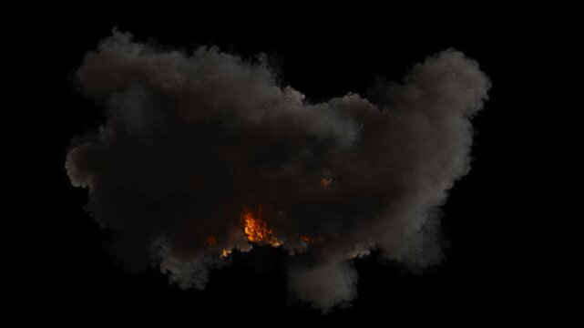 Power bomb combustion footage video