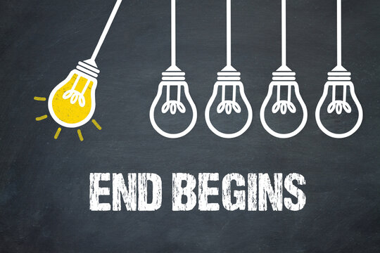 End begins	
