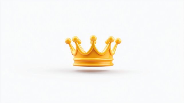 Golden crown symbolizing royalty and power
