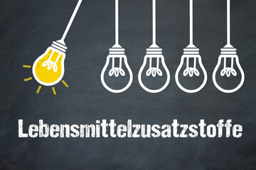 Fototapeta premium Lebensmittelzusatzstoffe