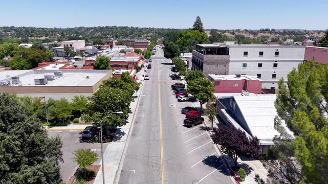 street level aerial paso robles california
