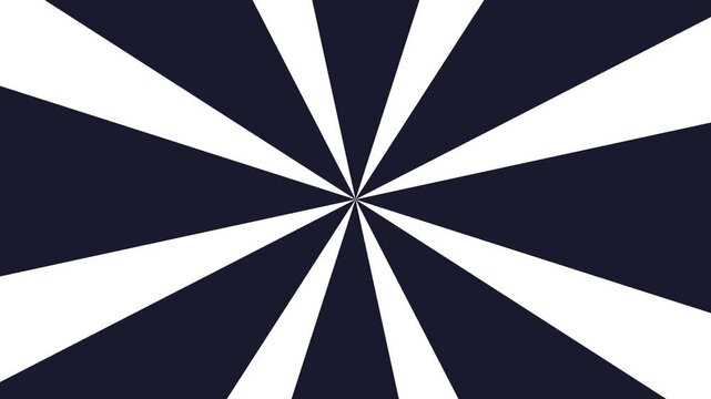 Orange and dark blue sunburst background. Dynamic comic book style radial motion graphic.